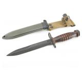 Korean Industries US M4 Bayonet W/ Scabbard