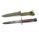 Japanese Made US M4 Bayonet W/ Scabbard