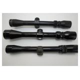 Scope Lot Marlin-Tasco-Bushnell 3-9X40 and 3-9X32