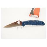 SPYDERCO EDURA 4 COBALT