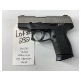 Taurus Millennium Pro Titanium 9MM