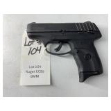 Ruger EC9s 9MM