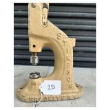 Vintage Cast Iron Stimpson 405 Grommet Press