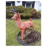Concrete Deer Garden Statue