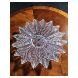 Glass Starburst Platter