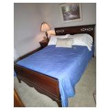 Wood Bed Frame With Footboard