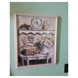 Framed Print with Still Life