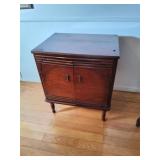 Wooden Record Cabinet