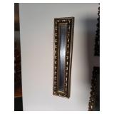 Gold-Tone Rectangular Mirror