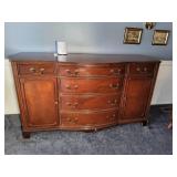 Wood Sideboard with Drawers