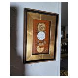 Framed Elgin Watch Parts