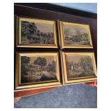 Carrier and Ives Framed Prints