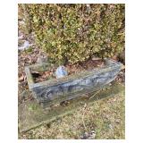 Stone Planter with Relief