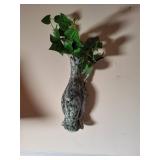 Wall-Mounted Ceramic Vase