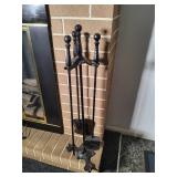 Wrought Iron Fireplace Tools