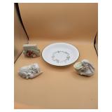 Corelle Plate with Figurines