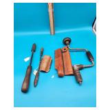 Manual Tools and Leather Sheaths