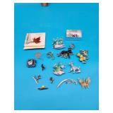 Napier Pins with Assorted Pins