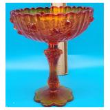 Fenton Cabbage Rose Compote