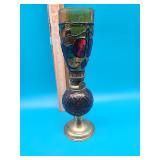 Stained Glass Oil Lamp