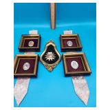 Porcelain Plaques with Frames