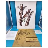 Ray Harm Giraffe Prints