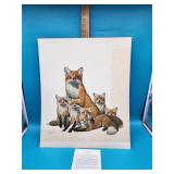 Ray Harm Red Fox Print