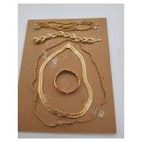 Gold-Tone Jewelry Lot