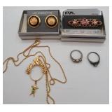 Liz Claiborne Earrings, Brooch, Necklaces, Rings
