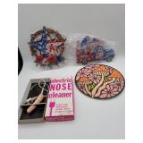 Electric Nose Cleaner with Beaded Items