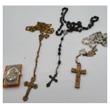 Rosaries with Crucifixes and Small Case