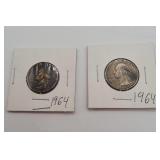 1964 Silver Quarters Lot