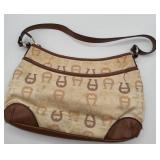 Brown and Tan Handbag