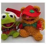 McDonald's Baby Kermit and Fozzie Bear Plush