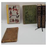 Books: Little Women, Pinocchio, Classics