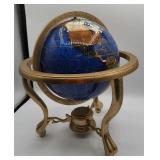 Blue Lapis Gemstone Globe