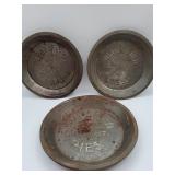 Blue Bird Pies Metal Pans