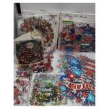 Diamond art cards with envelopes Christmas 4th of