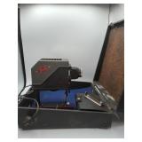 Viewlex slide projector with case and accessories