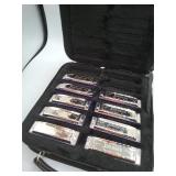 Johnson The Blues King Harmonica Set With Case