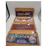 SIM-CO Sun Star Raven Sunview Grape Crate Labels