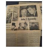 John F. Kennedy Assassination Newspaper Scrapbook
