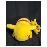 Pikachu plush lot, large and small