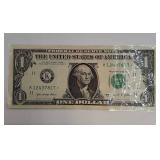 2021 One Dollar Star Note