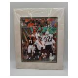 Photo File NFL licensed football photo 8x10 matted