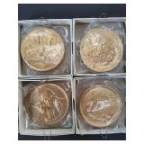 US Military commemorative bronze medallions
