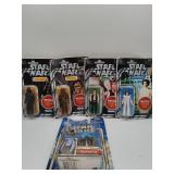 Star Wars action figures Kenner Hasbro lot of 5