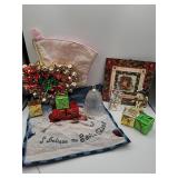 Mikasa Holiday Classics bell and Christmas decor