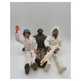GI Joe action figures with accessories