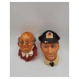 Bossons England wall plaques pair